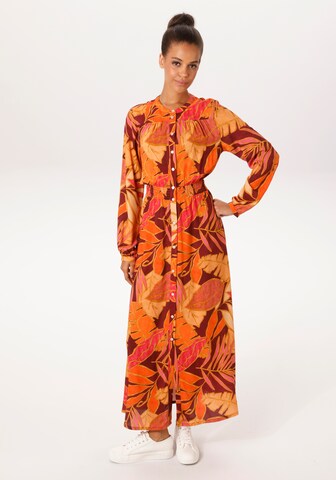 Aniston CASUAL Shirt Dress in Orange: front