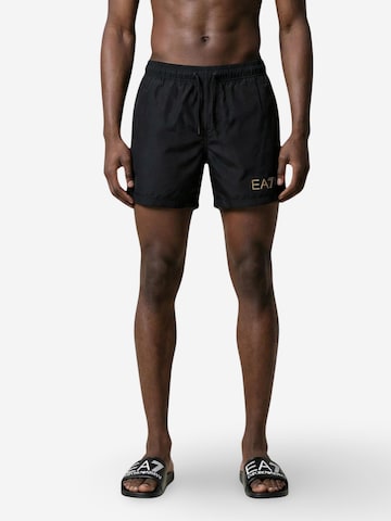 Pantaloncini da bagno '7M002000 AF13049' di EA7 Emporio Armani in nero: frontale