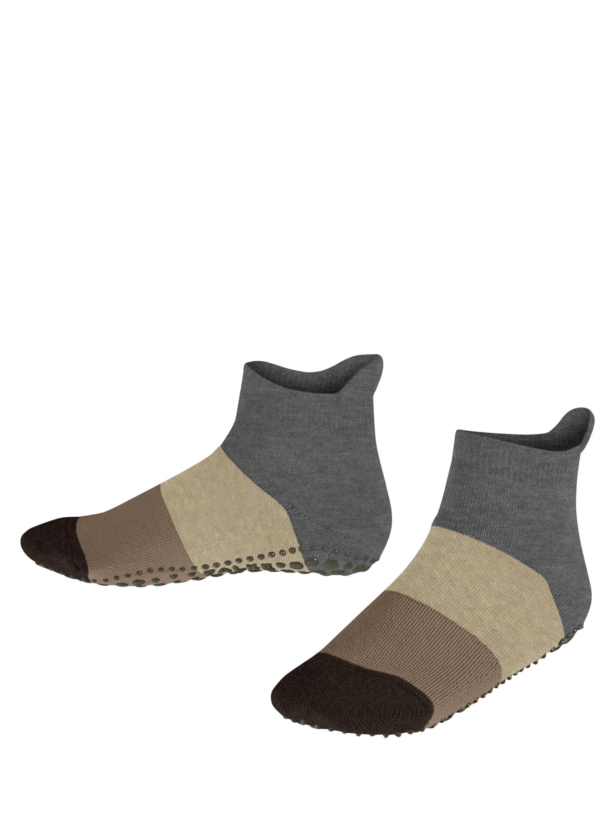FALKE Socken 'Colour Block'‌‌‌‌‌‌‌‌‌ in Grau: Vorderseite