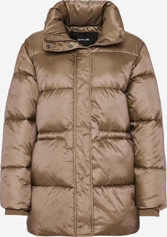OPUS Winter Jacket in Brown: front
