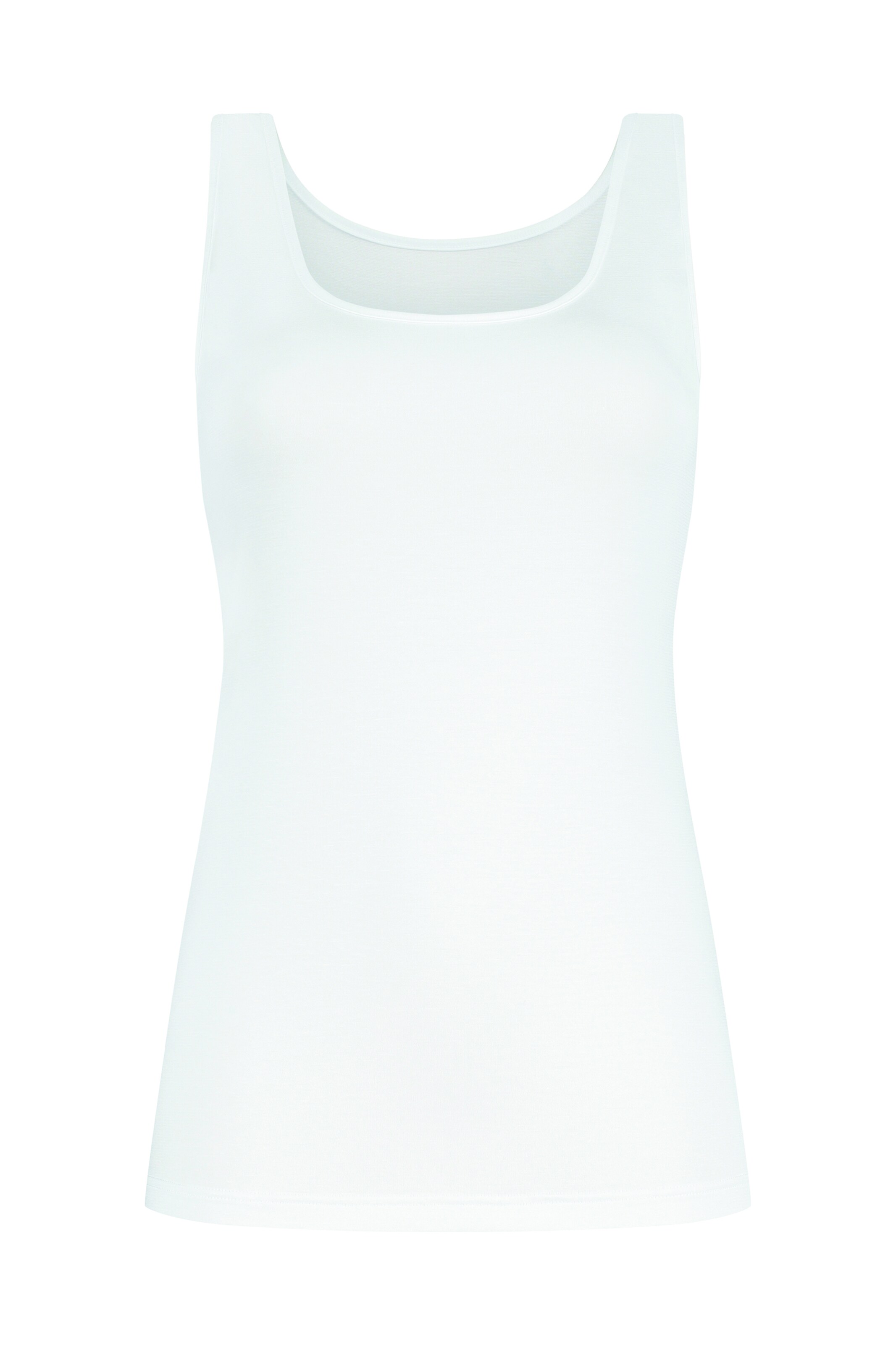 Maillot de corps Mey en blanc : devant