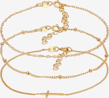 ELLI Sieraden set in Goud: voorkant