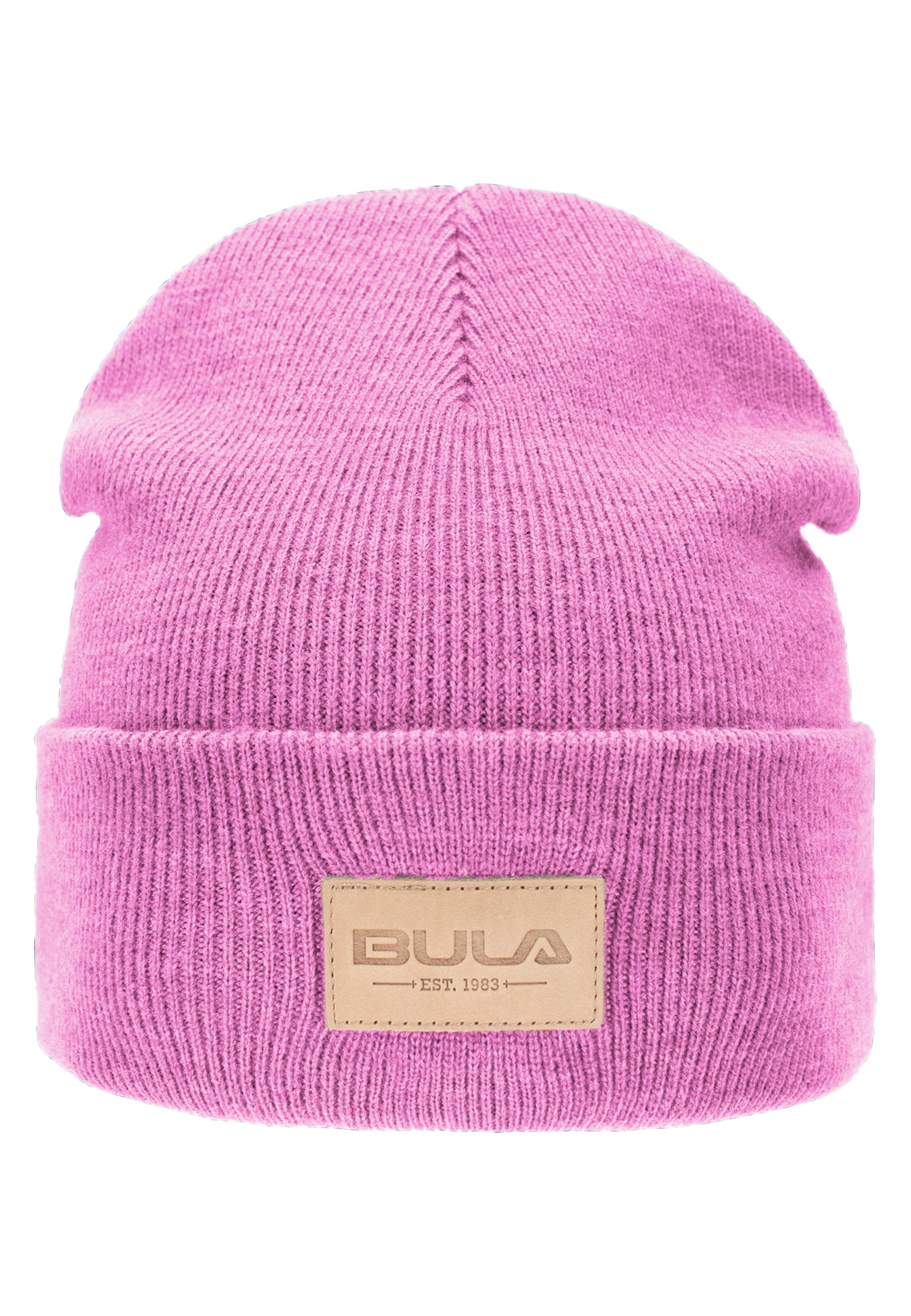 BULA Beanie 'Travel' in Pink: Vorderseite