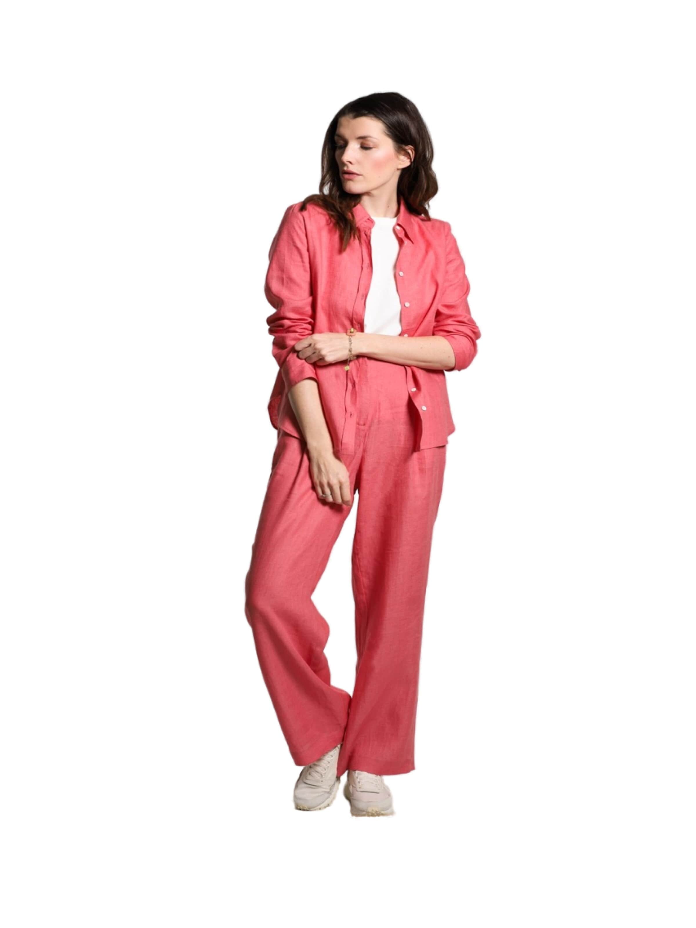 WEARABLE STORIES Pants 'Philine' in Pink: front