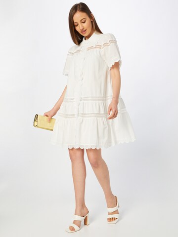 Designers Remix Shirt Dress 'Sandrine' in Beige