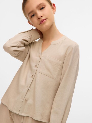 Chemisier Vero Moda Girl en gris