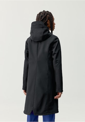 Veste mi-saison 'Trench' Born Living Yoga en noir