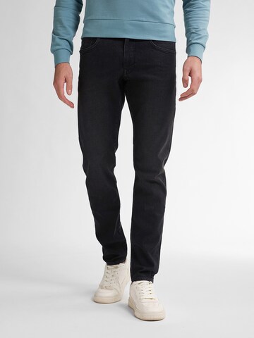 Petrol Industries Slimfit Jeans 'Palmstone' in Zwart: voorkant