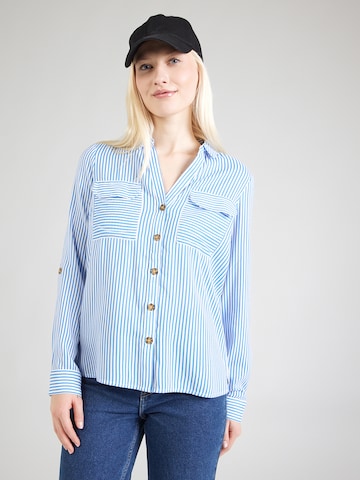 Chemisier 'VMBUMPY' VERO MODA en bleu : devant