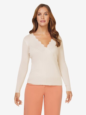 heine Sweater in Beige: front