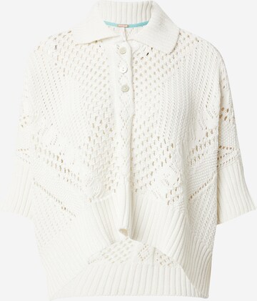 Free People Pullover 'TO THE POINT' i hvid: forside