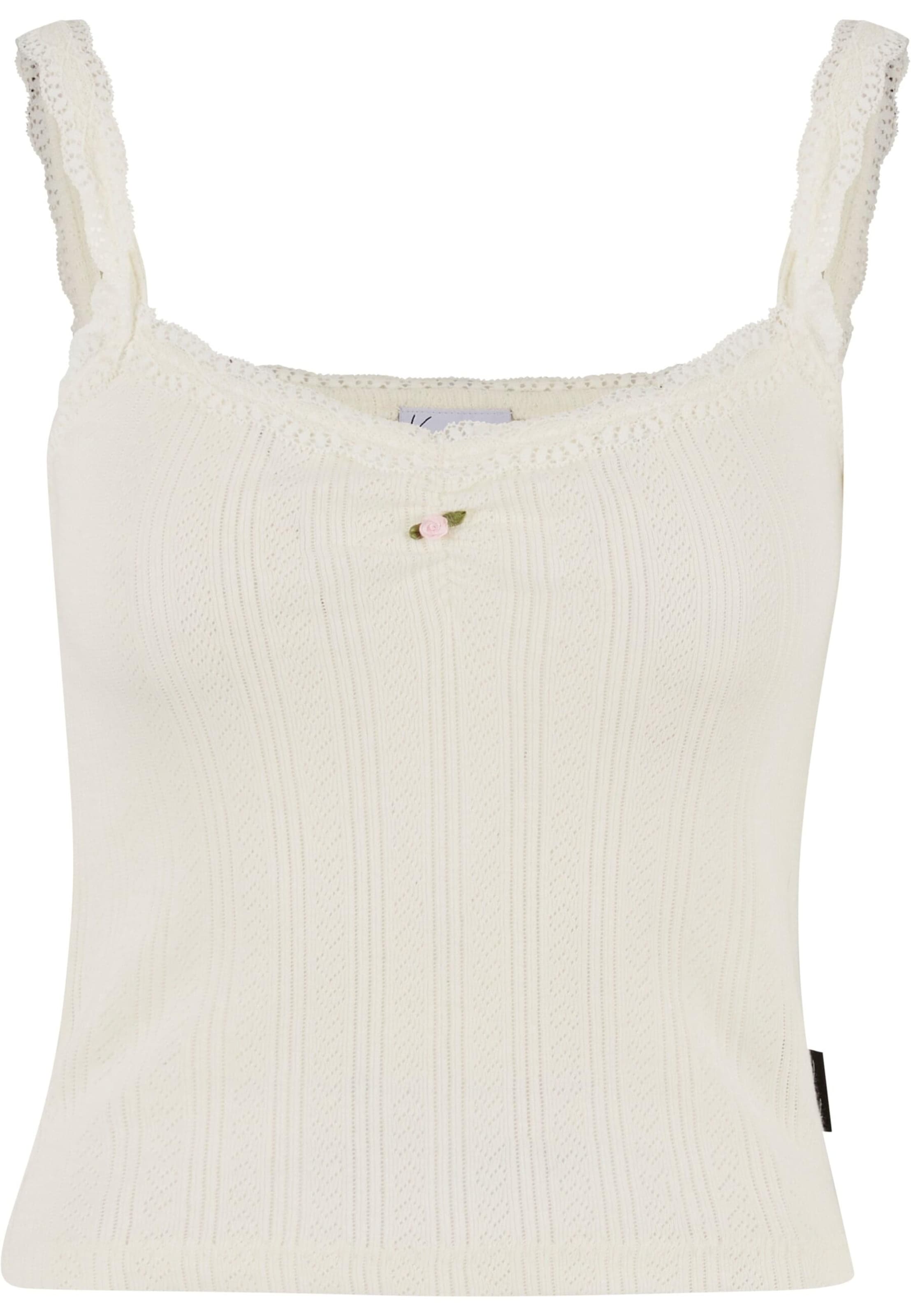 Karl Kani Top - Biela: predná strana