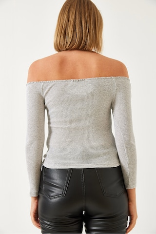 Bianco Lucci Shirt in Grau