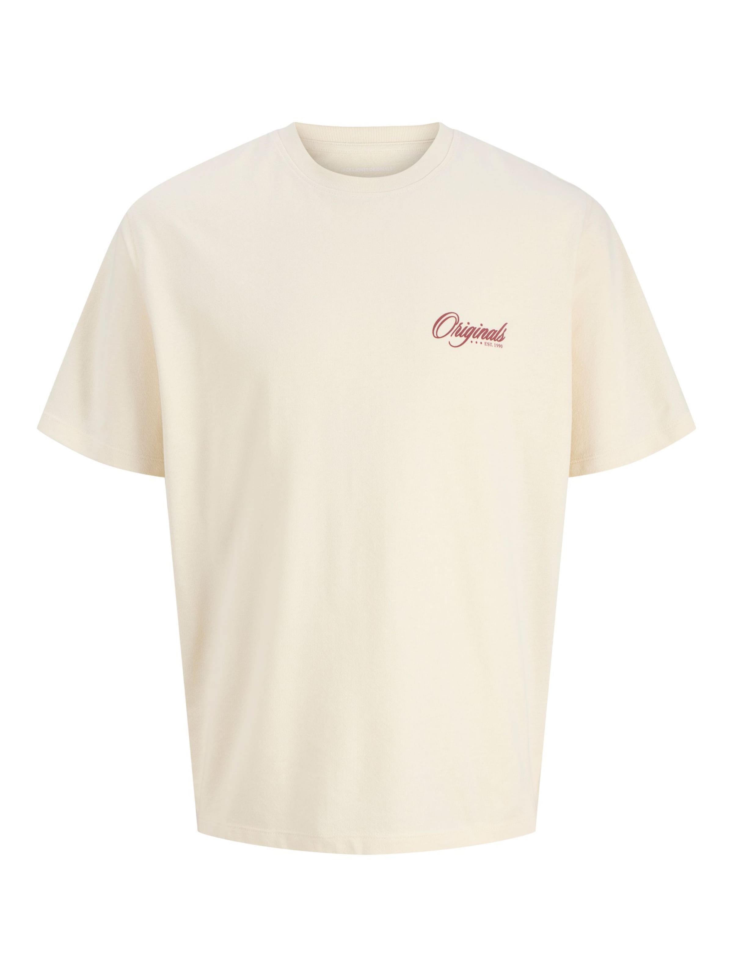 Maglietta di Jack & Jones Junior in beige: frontale