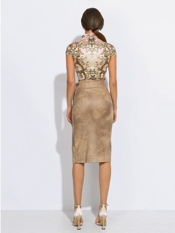 JIORO Blouse 'BAROQUE FLOWERS' in 