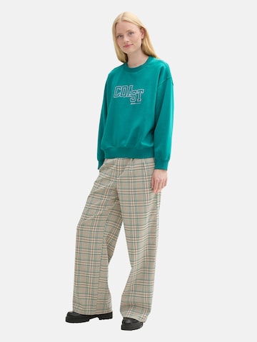 Sweat-shirt TOM TAILOR DENIM en vert