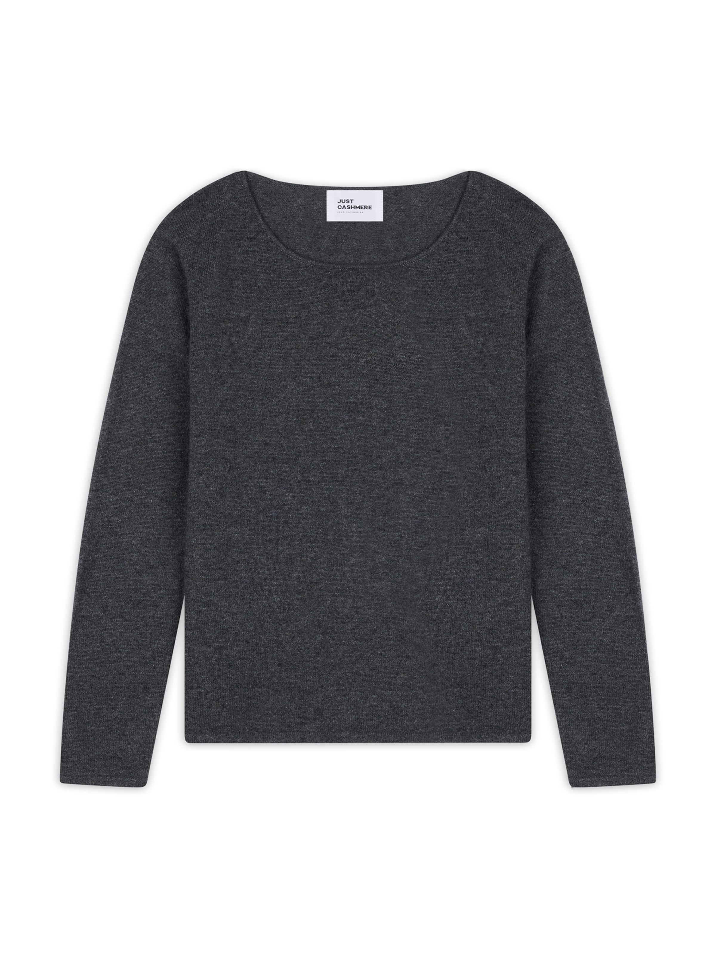 JUST CASHMERE Свитер 'Vivian' в Серый: спереди