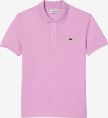 T-Shirt LACOSTE en rose : devant