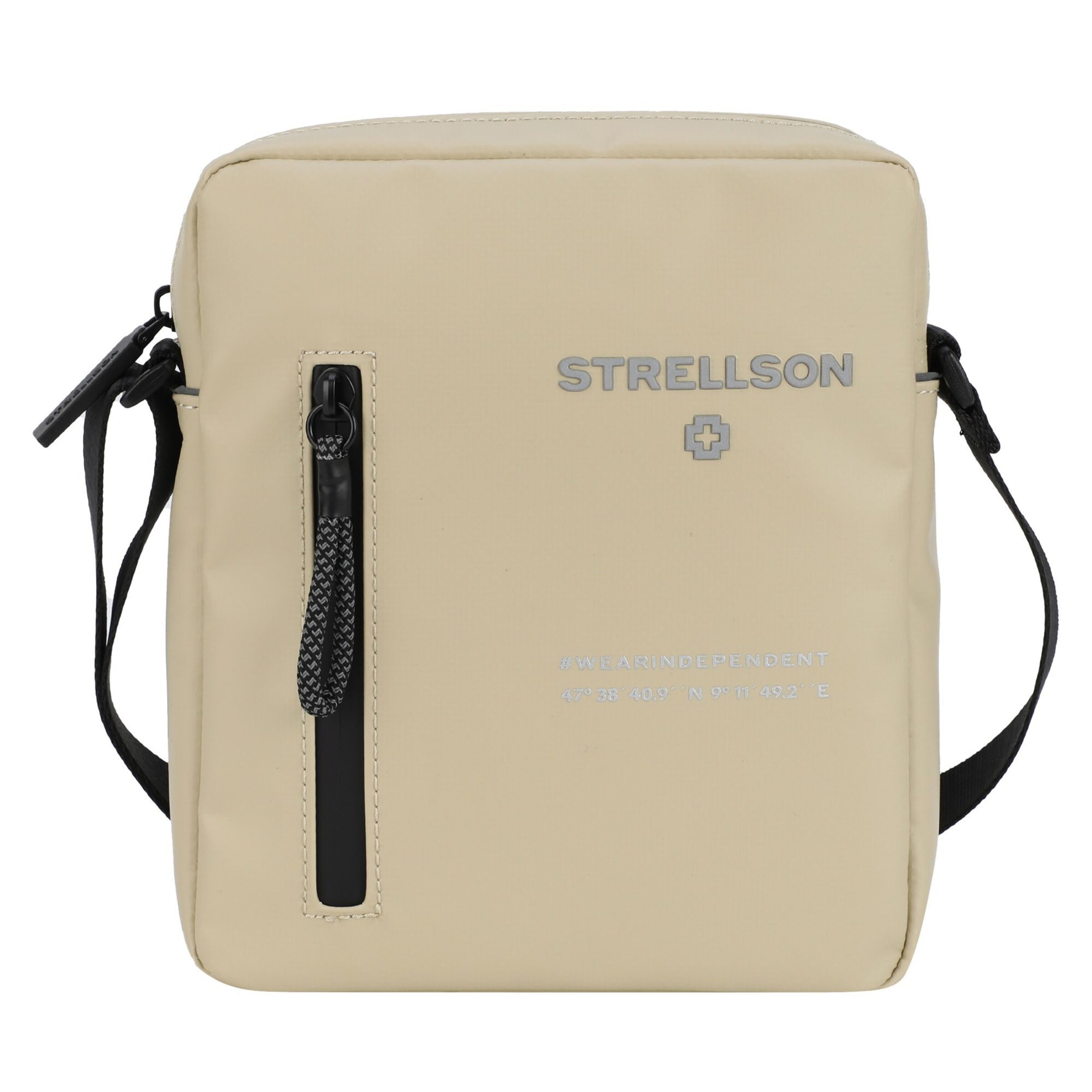 STRELLSON Crossbody bag 'Marcus' in Beige: front
