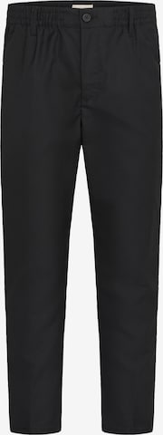 Pantalon chino ' CFMARC ' Casual Friday en noir : devant