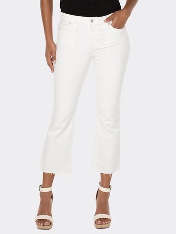 Liverpool Boot cut Jeans in White: front