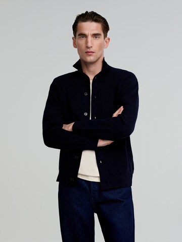 Scalpers Knit Cardigan 'Backer' in Blue