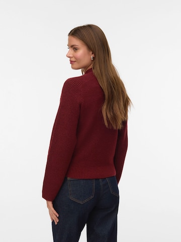 VERO MODA Cardigan 'VMBANG' i rød