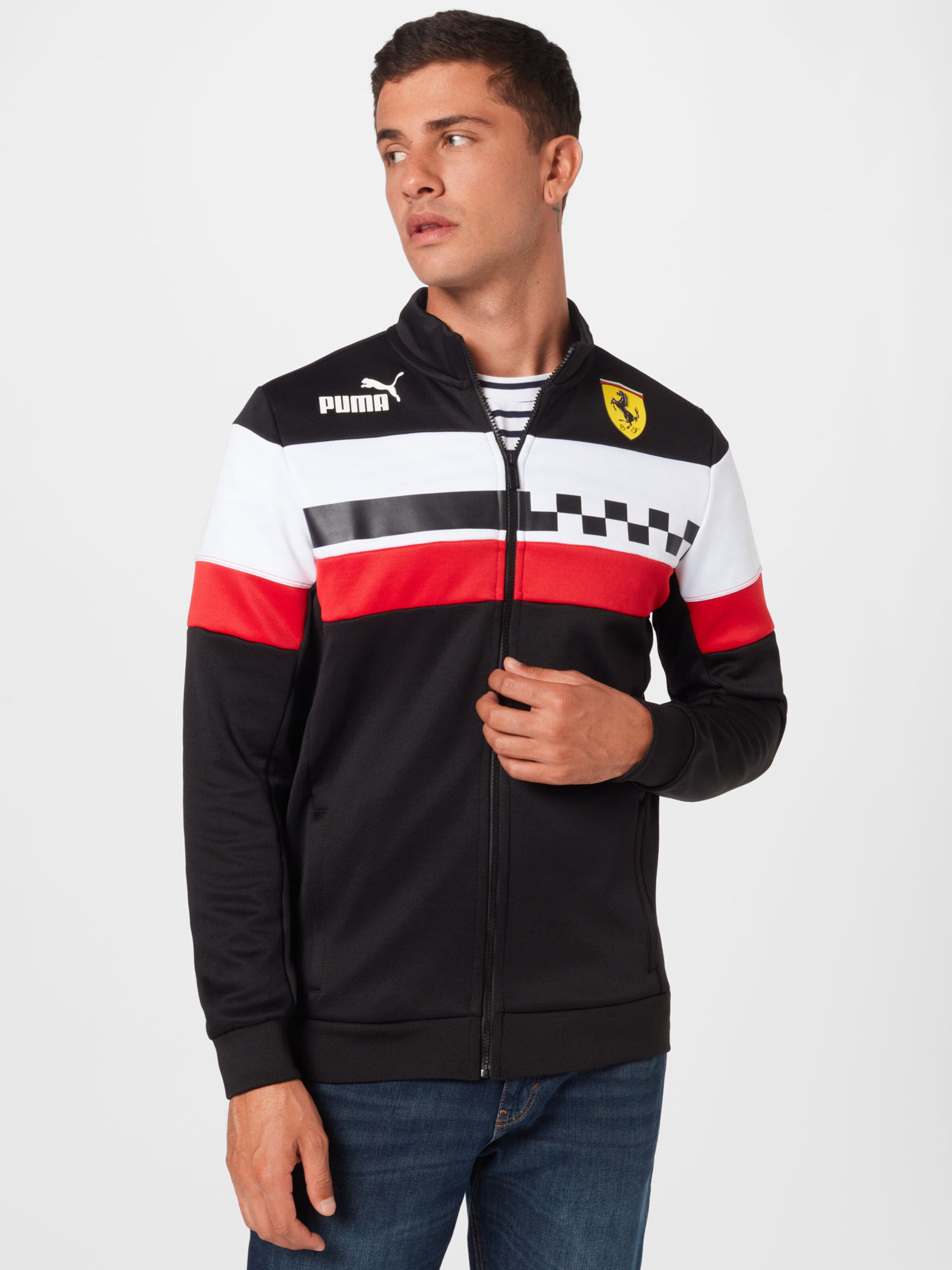 puma suede track top