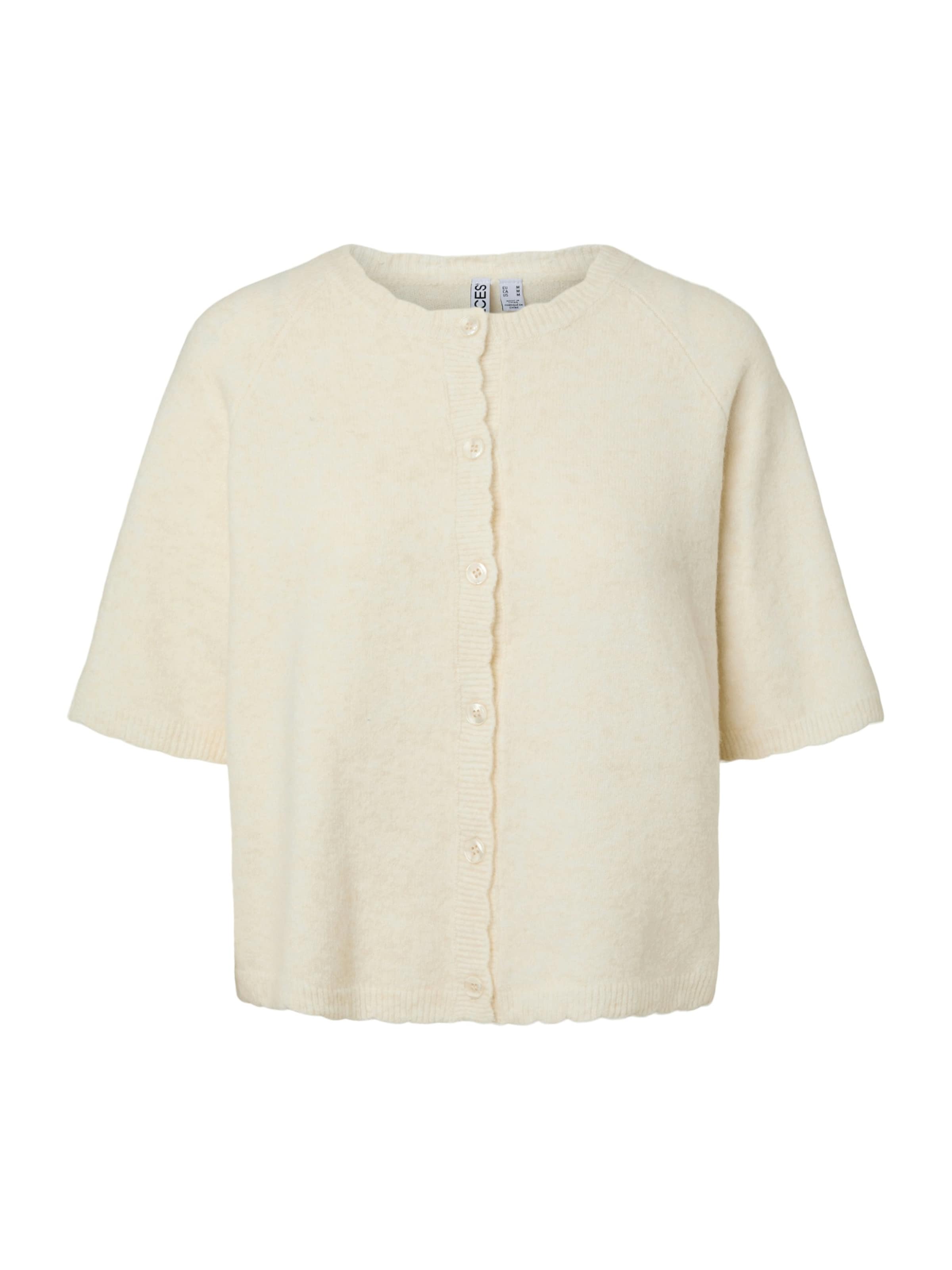 PIECES Kardigán 'PCRATH' - bézs: elől