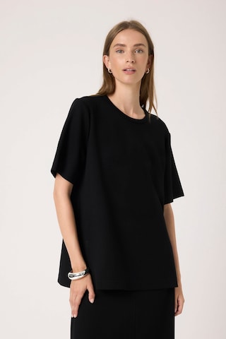 SOAKED IN LUXURY Shirt 'Marigold' in Black: front