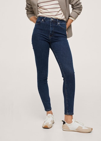 MANGO Skinny Jeans 'Anne' i blå: framsida