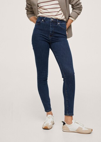 MANGO Skinny Jeans 'Anne' i blå: forside