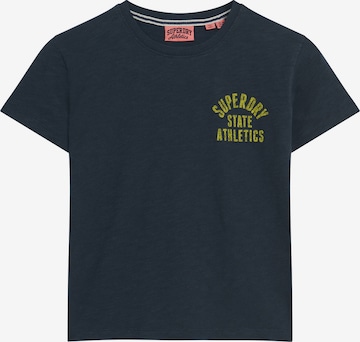 T-shirt 'Essential' Superdry en noir : devant