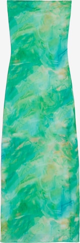 BershkaLjetna haljina - zelena boja: prednji dio