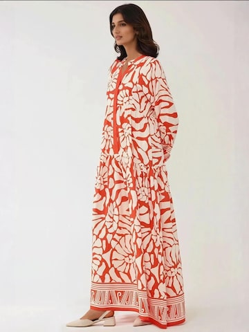 Hiccup Dress in Orange