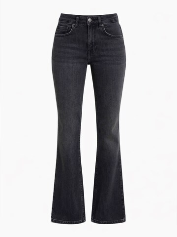 IT'S BASIC Flared Jeans 'Flare Mid Rise Jeans' in Grey: front