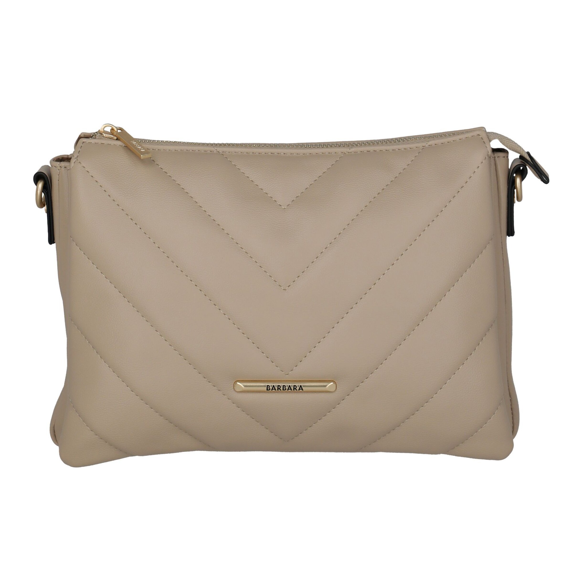 TRAVELITE Umhängetasche 'Barbara Cozy' in Beige: Vorderseite