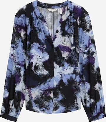 Chemisier TOM TAILOR en bleu : devant