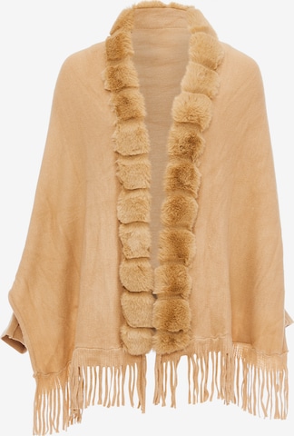CHANI Cape in Beige: front