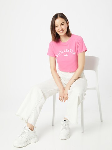 HOLLISTER T-Shirt in Pink