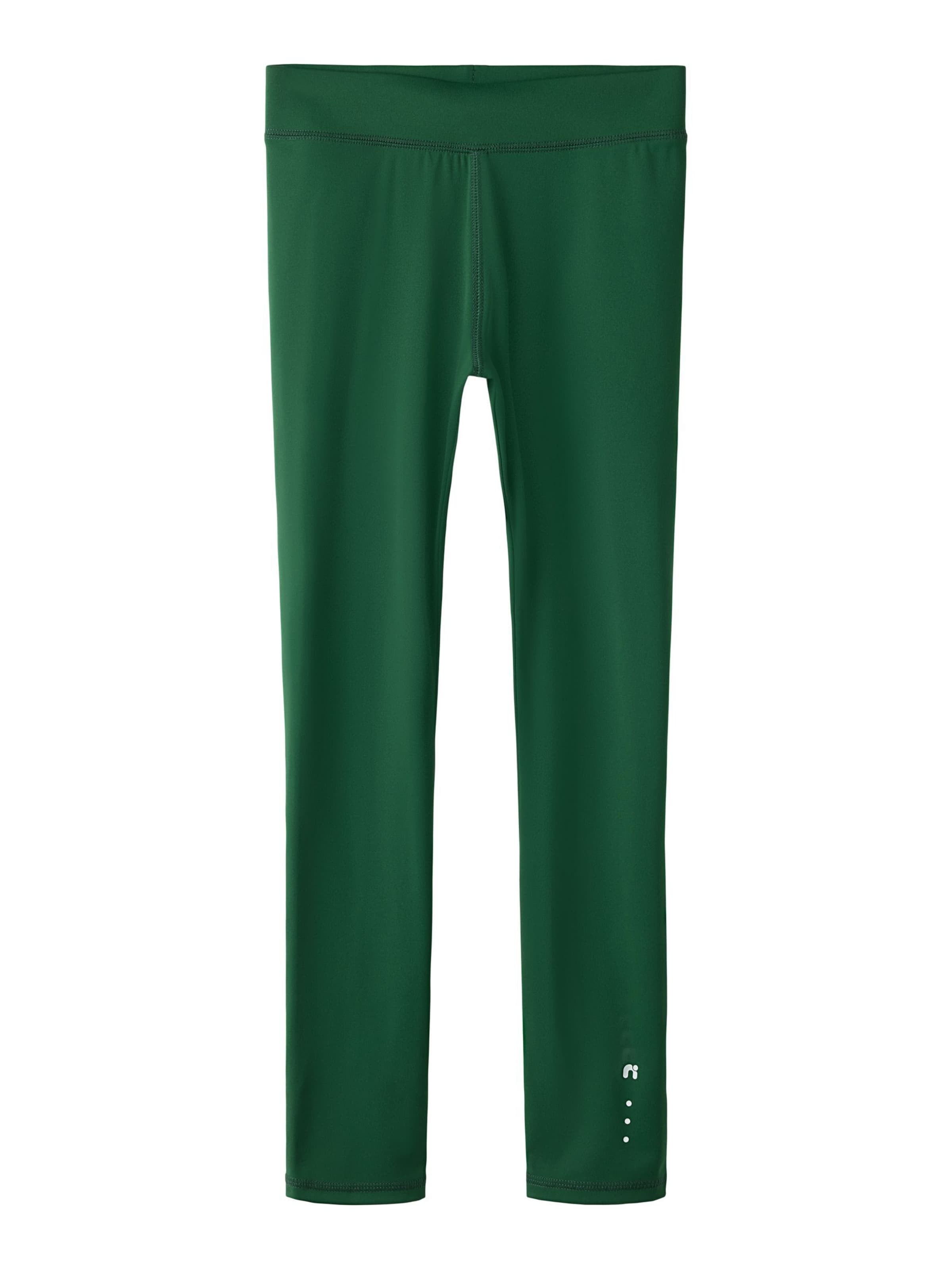 NAME IT Leggings in Groen: voorkant