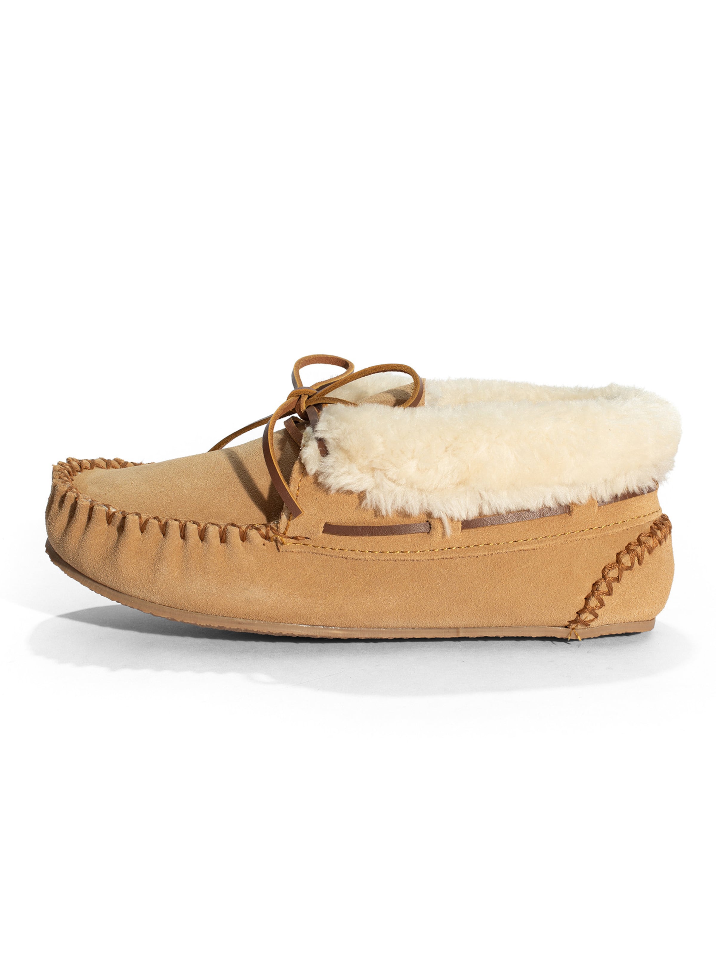 Minnetonka Mokassin 'Chrissy' i brun: forside