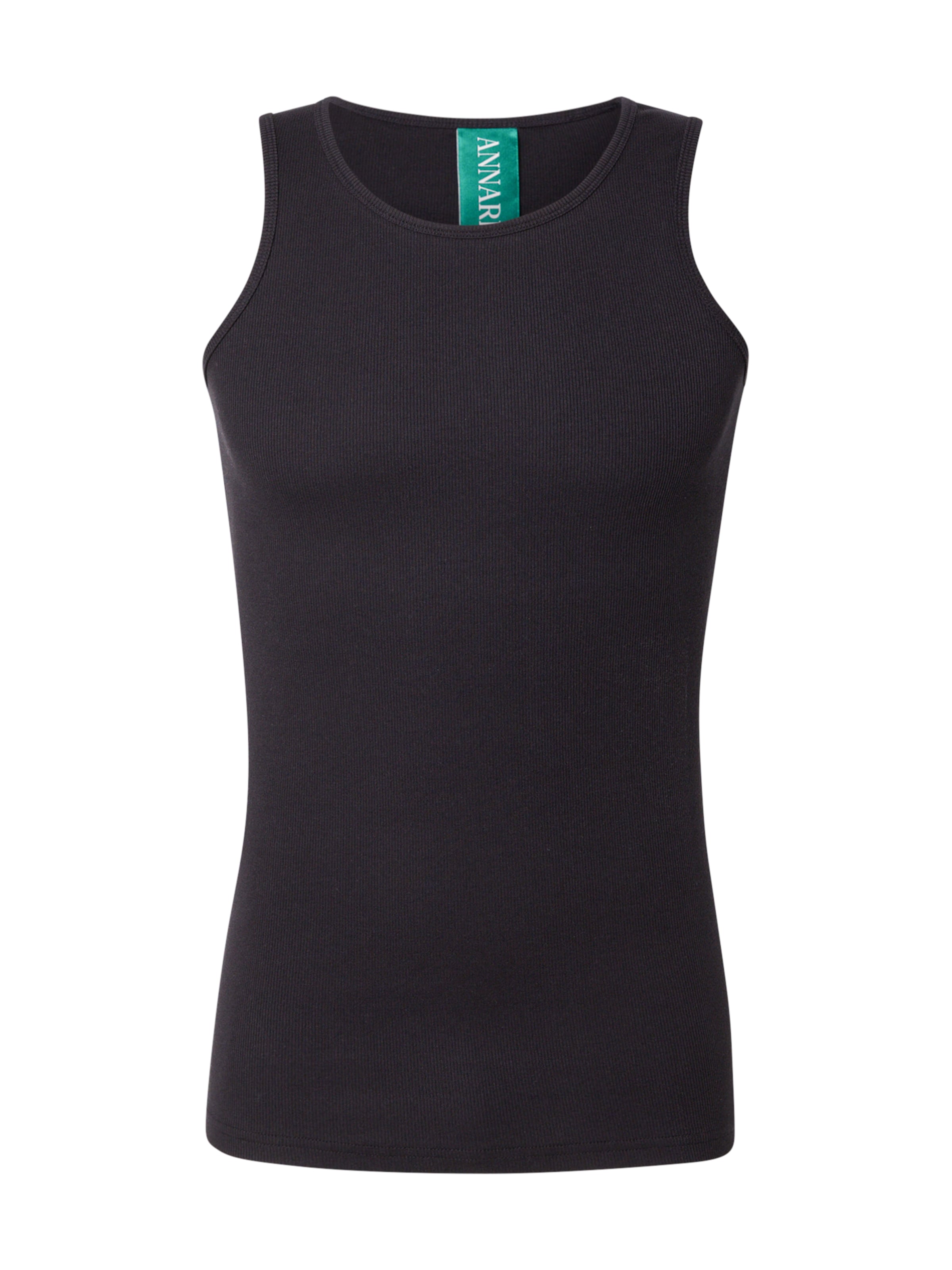 ANNARR Μπλουζάκι &#x27;ANRRIC CLASSIC&#x27; σε μαύρο: μπροστά