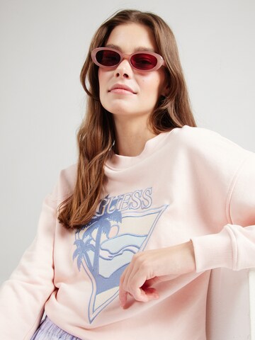 GUESS Sweatshirt in Pink