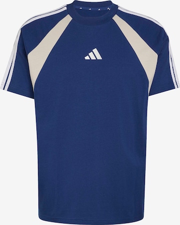 ADIDAS SPORTSWEAR Toiminnallinen paita värissä sininen: etupuoli