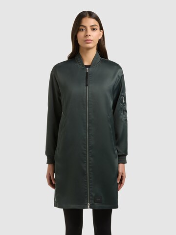 Manteau mi-saison 'Tindra' khujo en vert : devant