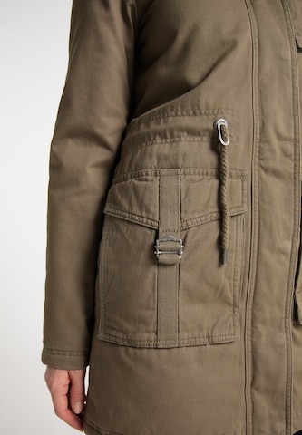 Parka d’hiver usha BLUE LABEL en vert