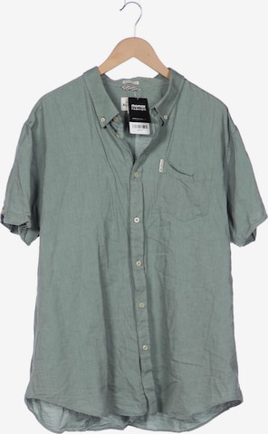 Ben Sherman Button Up Shirt in XXXL in Green: front