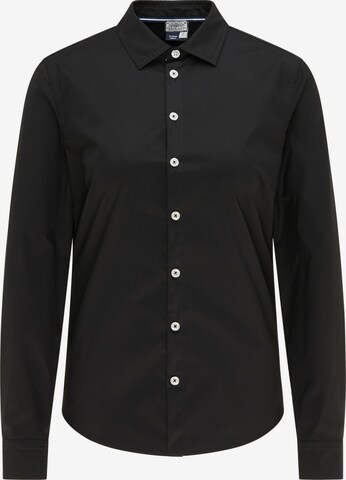 DreiMaster Maritim Blouse in Black: front