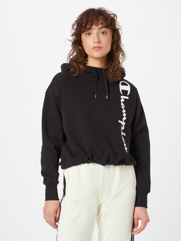 Champion Authentic Athletic Apparel Sweatshirt in Schwarz: predná strana